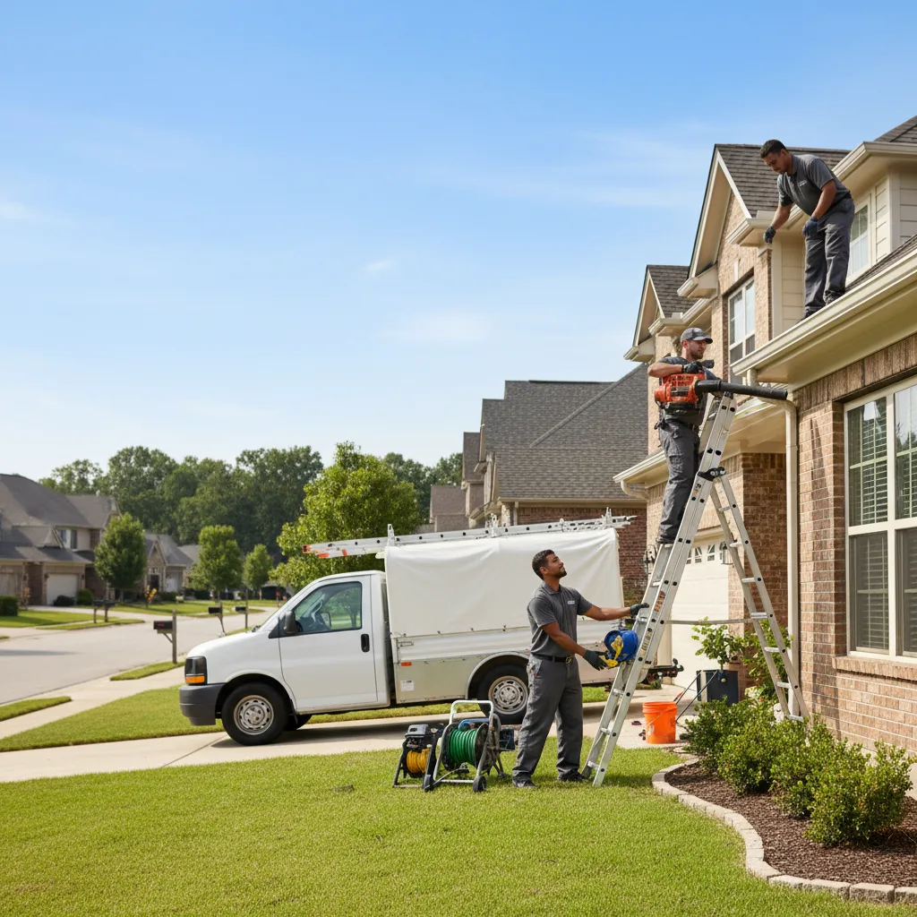 Home Gutter Service in Mcalester, OK near me